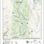 North Bear Lake – West Soda Springs Idaho Snowmobile Map Preview 1