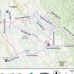 Blackfoot – Bone & Wolverine Idaho Snowmobile Map Preview 1