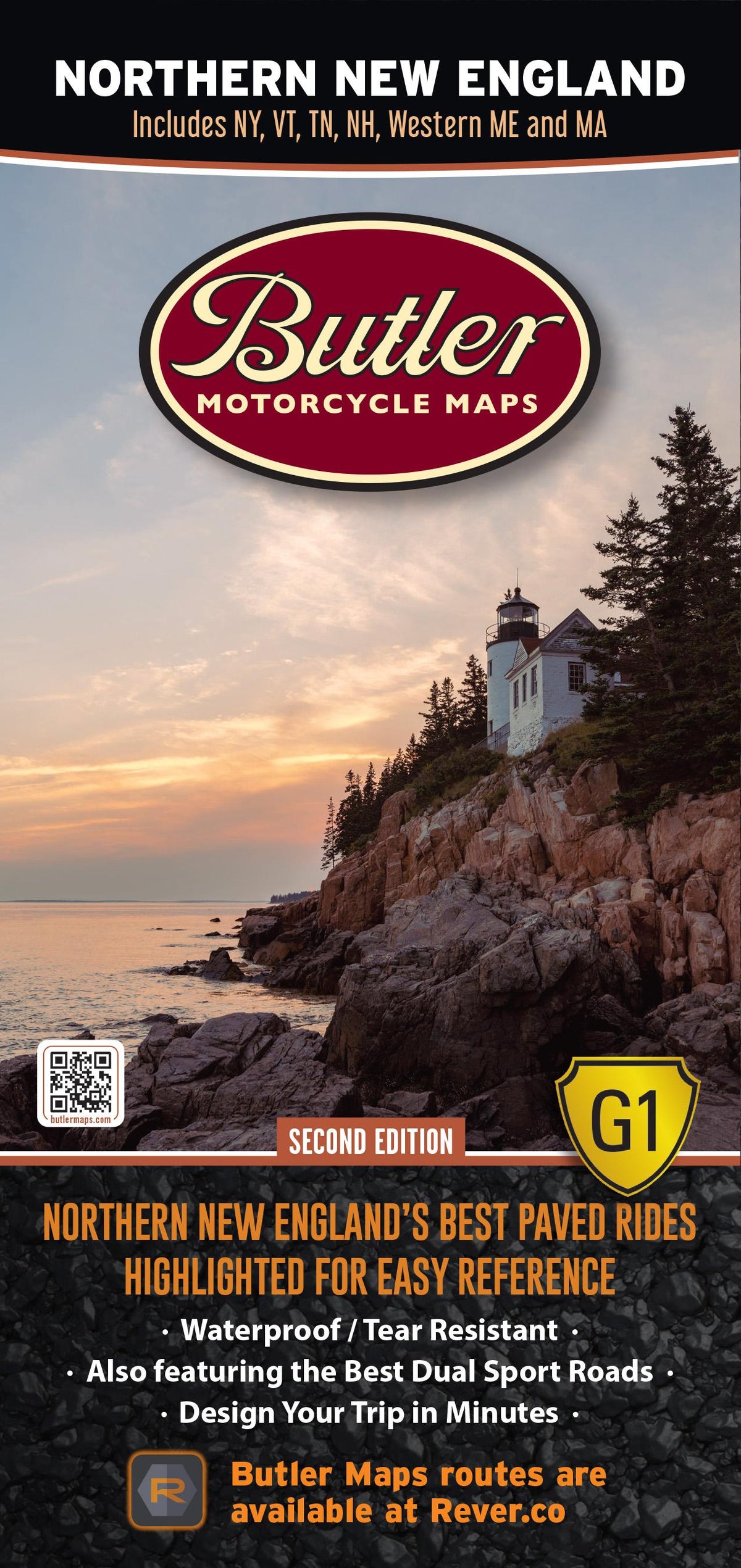 Northern New England G1 Series Map by Butler Maps | Avenza Maps