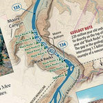 Ruby Horsethief River Map with Westwater - Belknap's Canyonlands River Guide Preview 1