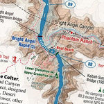 Belknap's Grand Canyon River Map Guide Preview 1