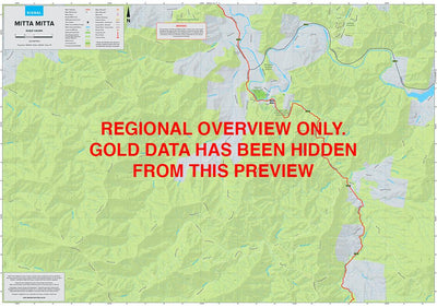 Mitta Mitta - Gold Prospecting Map Preview 1