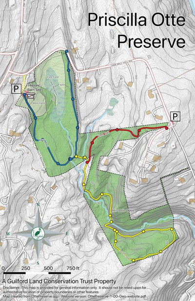 GLCT Priscilla Otte Preserve Trail Map Preview 1