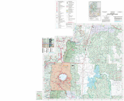 Upper Klamath Basin Recreation Map Bundle Preview 2