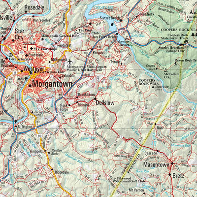 West Virginia Atlas and Gazetteer Preview 1