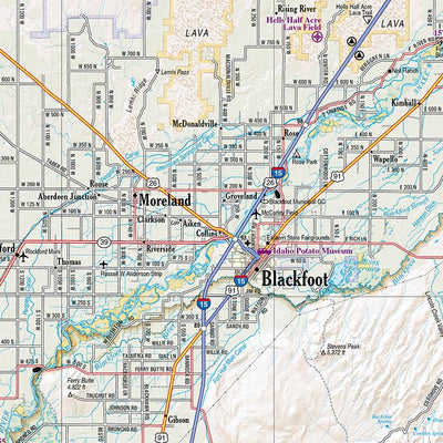 Idaho Atlas & Gazetteer Preview 2