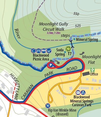 Blackwood Tourist Map Preview 1