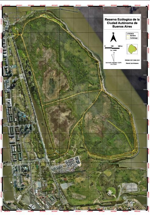 Reserva ecólogica CABA Map by ardimap | Avenza Maps