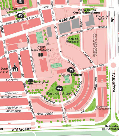 Plànol i guia urbana de Silla Preview 3