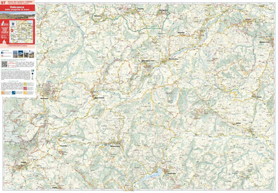 From Rimini to Pesaro, San Marino and Carpegna 1:25.000 Preview 1