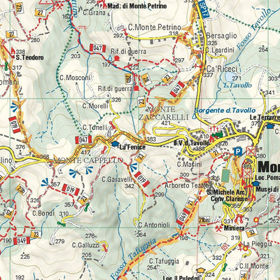 From Rimini to Pesaro, San Marino and Carpegna 1:25.000 Preview 3