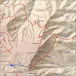 Cottonwood - Clarkdale - Jerome Trails Map Preview 2