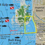 SoCal Fishing Maps - San Diego Borderlands Preview 2