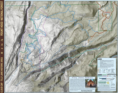 Mount Hood National Forest Winter Recreation Map Pack Preview 3