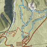 Mount St. Helens Climbing Map Summit and Crater Rim Preview 2