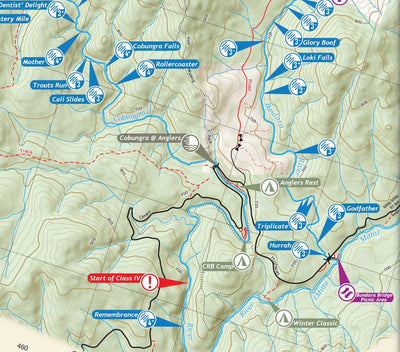 Mitta Mitta Valley - Whitewater Kayaking Maps Bundle Preview 1
