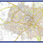 Cheltenham A-Z Pocket Street Map Preview 1