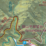 Koshin-zan 庚申山 Hiking Map (Kanto, Japan) 1:25,000 Preview 3