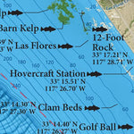 SoCal Fishing Maps - North County San Diego Preview 3