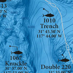 SoCal Fishing Maps - Northern Baja Offshore Preview 3