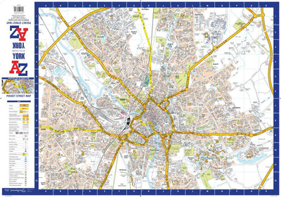 York A-Z Pocket Street Map Preview 1