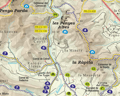 Mapa Turístic de Rutes d'Artana Preview 2
