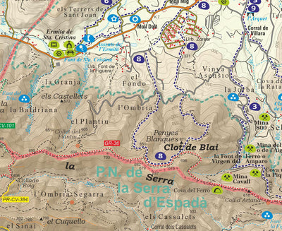 Mapa Turístic de Rutes d'Artana Preview 3