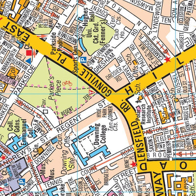 Cambridge A-Z Pocket Street Map Preview 2