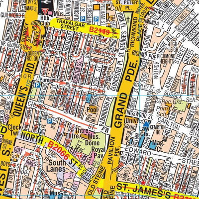 Brighton A-Z Pocket Street Map Preview 3