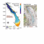 Canyon Ferry Reservoir Marks Lake Maps Preview 1