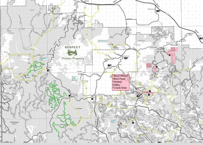 Northern Hills Mad Peak Trail Map Preview 2