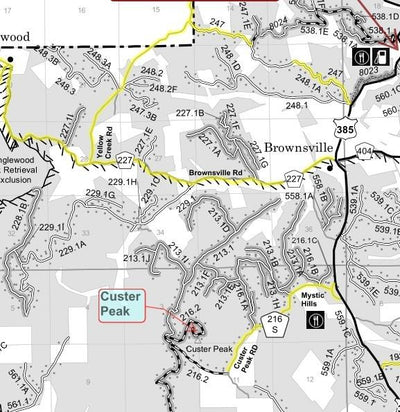 Northern Hills Mad Peak Trail Map Preview 3