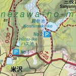 Ojuhacha 御十八夜 Hiking Map (Kanto, Japan) 1:12,500 Preview 3