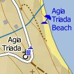 Agia Triada (Koroni) City Map 10S Preview 2
