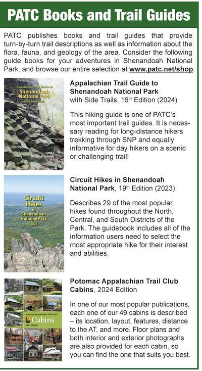 Shenandoah National Park Central District (PATC Map 10 Edition 23) Preview 2