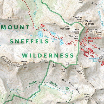 Hiking Trails of Ouray County and the Uncomphagre Wilderness (15th Edition 2025) Preview 3