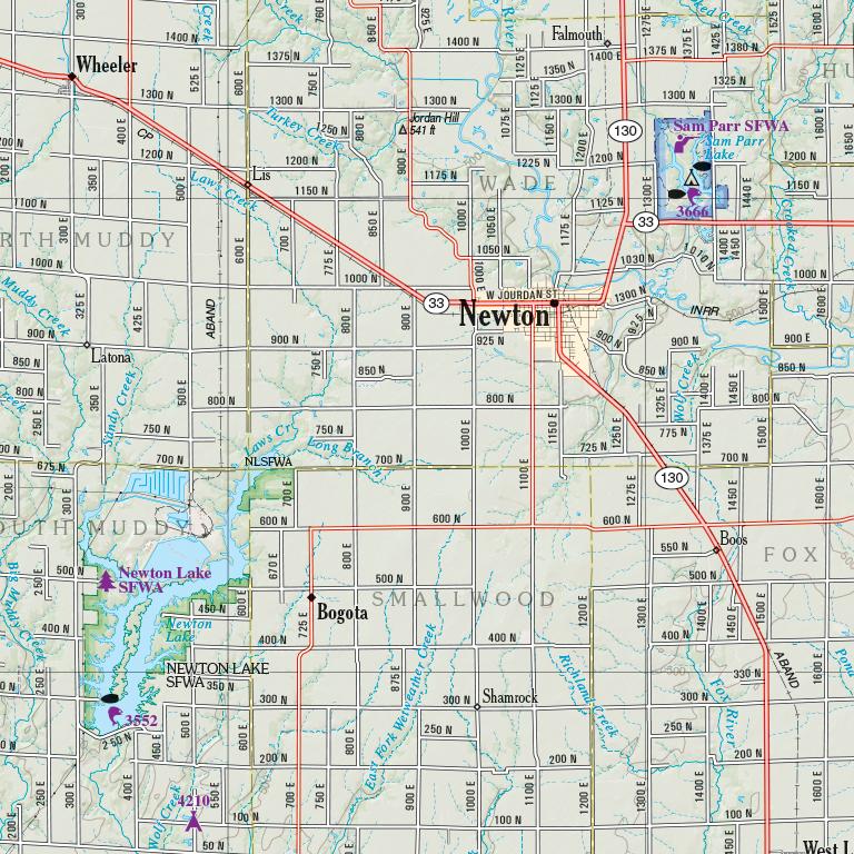 Illinois Atlas and Gazetteer Map by Garmin | Avenza Maps