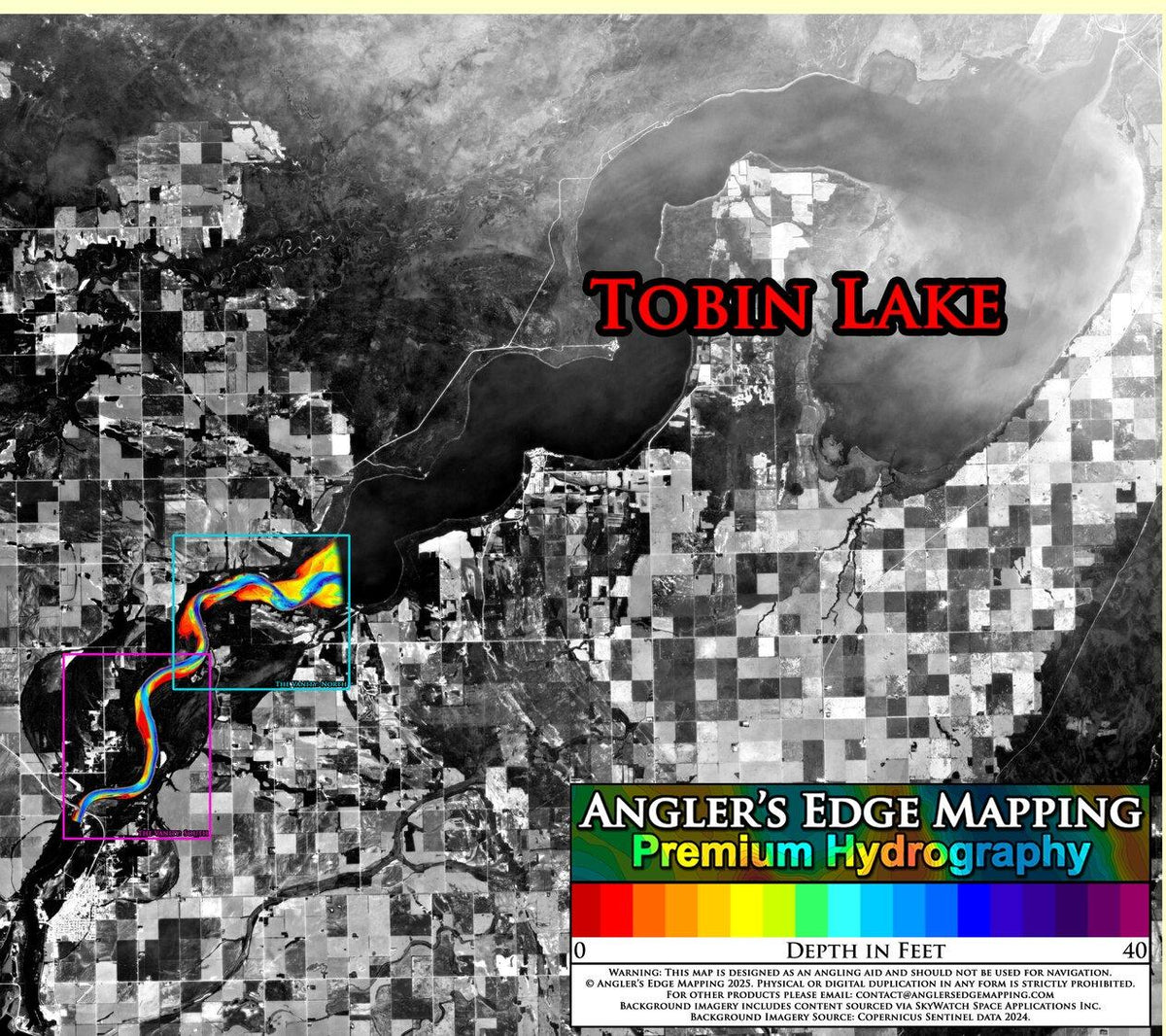 Tobin Maps AEM Tobin Lake 2025: Twin Marine to Gingara Subdivision (Bundle) Map by ...