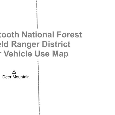 Boise National Forest Mountain Home RD East Side Motor Vehicle Use Map 2025 Bundle Preview 2