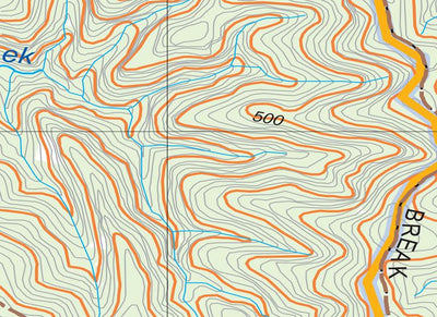 Flinders Ranges Outline Flinders Ranges Map B1 by Mapland - Department for Environment and ...