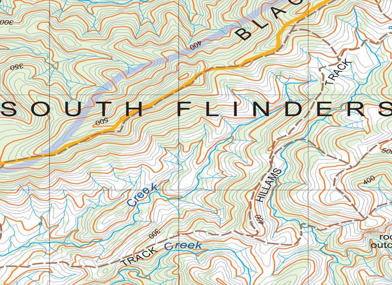 Flinders Ranges Map B5 by Mapland - Department for Environment and ...