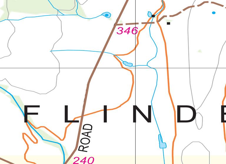 Flinders Ranges Map B13 by Mapland - Department for Environment and ...