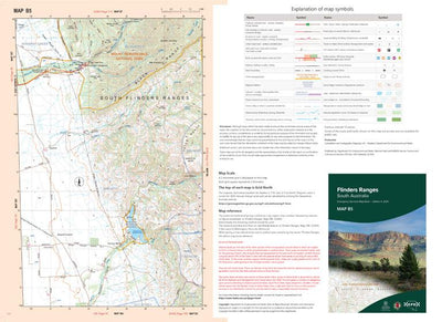 Flinders Ranges Map B5 Preview 1