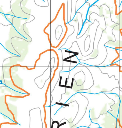 Flinders Ranges Outline Flinders Ranges Map 367 by Mapland - Department for Environment and ...