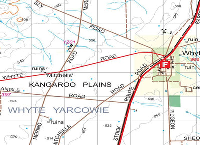 Flinders Ranges Map 334 Preview 2