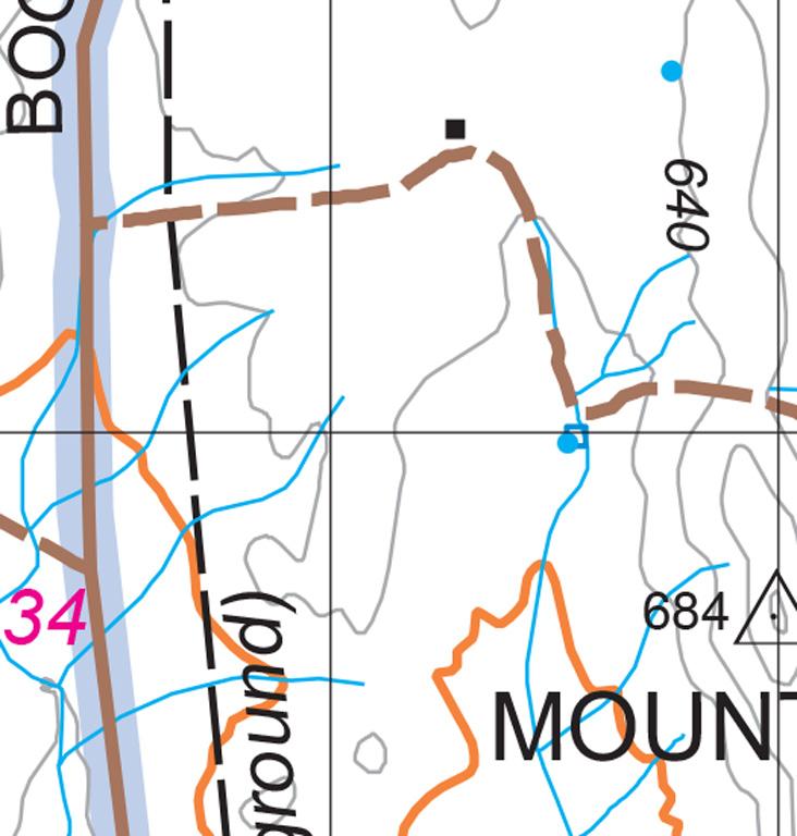 Flinders Ranges Outline Flinders Ranges Map 334 by Mapland - Department for Environment and ...