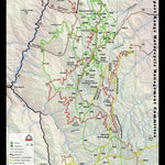Rampart Range Trails Map - 2025 Edition Preview 1