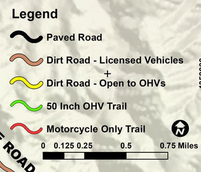 Rampart Range Trails Map - 2025 Edition Preview 3