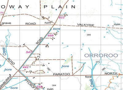 Flinders Ranges Map 401 Preview 2