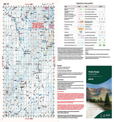 Flinders Ranges Map 479 Preview 1